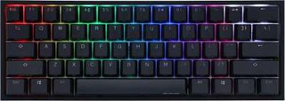 Игровая клавиатура Ducky ONE 2 SF RGB LED (Cherry MX Silent Red), черный-белый