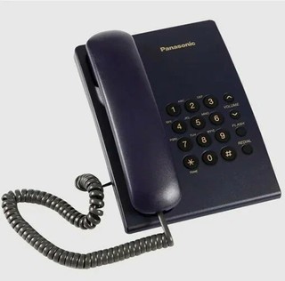 Телефон стационарный проводной Panasoniс MX500 черный