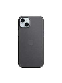 Чехол Apple FineWoven Case с MagSafe для iPhone 15 Plus, черный