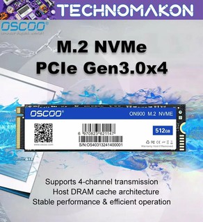 Твердотельный диск Oscoo SSD M2 3500Мб/с 128, SSD жесткий диск M.2 SATA