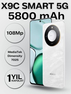 Смартфон Honor X9c Smart 5G 8/256GB, Global, Moonlight White