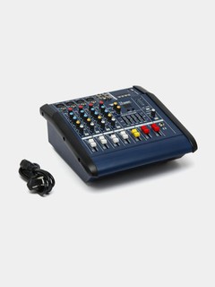 Аудио микшер, звуковой пульт усилитель 4-16 CANNEL ULTRA-SLIM MIXER, 4 канала блютуз