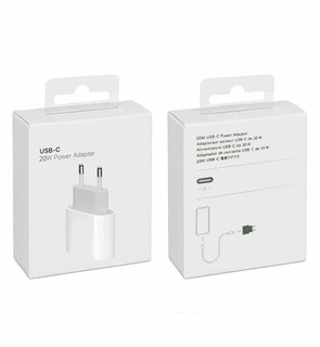 Оригинальный Блок питания 20w совместим с apple , Type-C для iPhone 20w, универсальный, быстрая зарядка