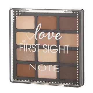 NOTE LOVE AT FIRST SIGHT EYESHADOW PALETTE 201 ko'z uchun ten to'plami