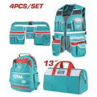 Набор сумок для инструментов TOTAL TOS230908