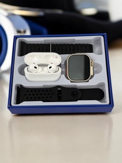 Soat Smart Watch HR6 ULTRA3 va Pods pro quloqchini
