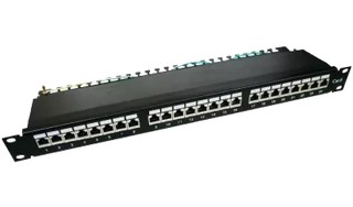 Патч-панель, Patch panel 24 port FTP Cat 5e