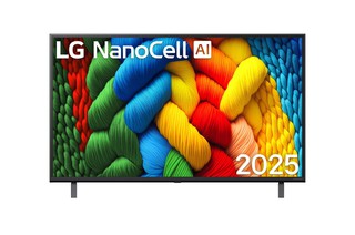 Телевизор LG 43NANO81A6A , чёрный
