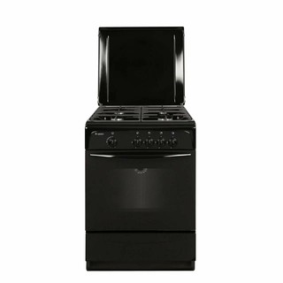 Газовая плита GEFEST 1200-С7 K84, корпус черного цвета, 4 конфорки, мощность 3050Вт