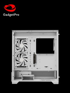 Игровой корпус Gamdias ATLAS M1 WHITE с 3 ARGB PWM вентиляторами и стеклянной панелью
