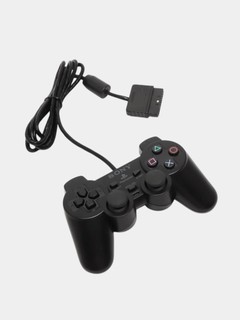 Геймпад проводной PS2 джойстик для Sony Playstation 2, с вибрацией