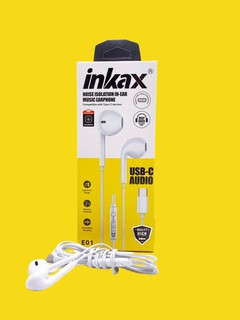 Inkax, проводные наушники AUX, микрофон, хорошее качество звук
