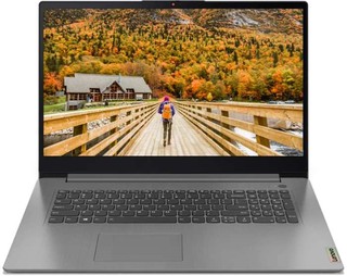 Ноутбук Lenovo IdeaPad 3 17ALC6 (82KV005VRK)/ R5-5500U / 8 GB / SSD 128 GB / HHD 1 TB /17.3", серый
