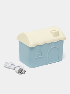 Увлажнитель воздуха "Домик" для детей, 600 мл, есть наклейки и игрушки, аромадиффузор