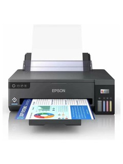 Принтер цветной Epson L8050 / Фотопринтер A4 / 6 цветов / USB / Wi-Fi / CD/DVD печать
