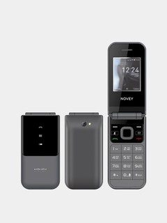 Кнопочный телефон Novey X70, серый