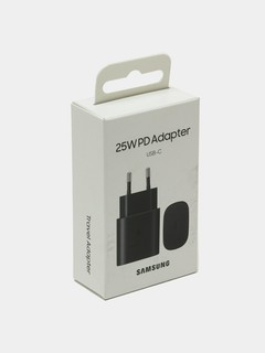 Зарядное устройство Samsung CHARGING 25W PD EP-TA800NWEGEU, чёрный