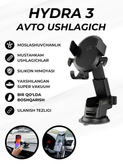 Автомобильное крепление oraimo OCM-12 Черный - позволяющими использовать смартфоны во время вождения