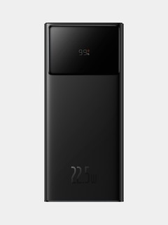 Внешний аккумулятор BASEUS Star-Lord 20000 мАч 2xUSB, USB-C, 22,5W PPXJ060001 , ЧЁРНЫЙ