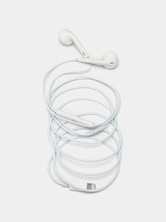 Проводные наушники EarPods, с разъемом Lightning, подключение без Bluetooth, для iPhone
