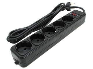 Сетевой фильтр Gembird SPG3-B-5 Power Cube surge protector 1...