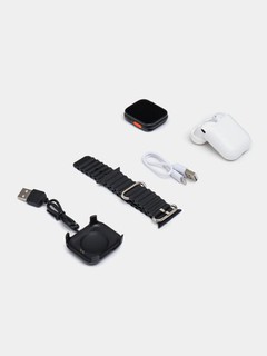 Смарт часы + Беспроводные наушники Apods Ultra ST0416