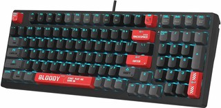 Игровая клавиатура с оптическими свитчами Bloody AT98 Red ALFA SWITCH RGB
