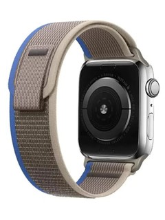 Ремешок для Apple Watch 3–9/SE/Ultra, спорт, липучка, 38–49 мм