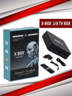 Смарт Box приставка tv box Q5, Z6, Z8 Pro, X Box, P5, P7 android tv