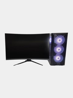 Tizimli blok "MyPRO", monitor 240hz, Intel Core i3 - 12100f / 16 GB DDR4 / Rx580 - 8 Gb video karta