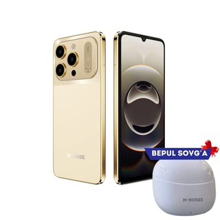 Смартфон M-Horse M17 Pro Max 4G 8/128GB, Gold + В подарок Беспроводные наушники