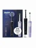 Зубная щетка электрическая Oral-B Vitality Pro D103.423.3H Black + Lilac (набор)