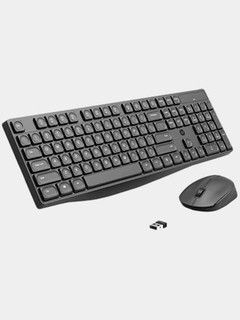 Комплект беспроводной клавиатуры и мыши HP CS10, черный