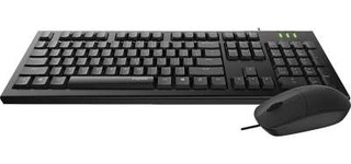 Комплект клавиатуры мыши Rapoo X125S, черный