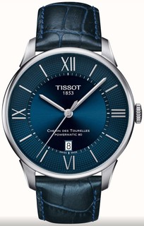 Мужские наручные часы Tissot Chemin des Tourelles Powermatic, синий