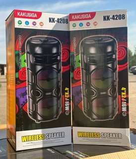 Микросистема KAKUSIGA Stereo KK-4208, 16Вт, Bluetooth, FM радио