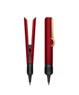 Электрощипцы Dyson Airstrait HT01, Red Velvet / Gold