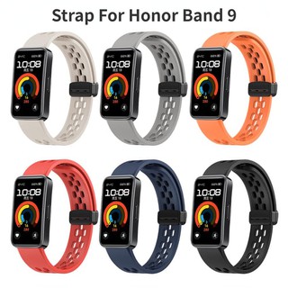 Magnetic Strap For Honor Band 9 Smartwatch Magnetic Buckle Correa Wrist Band Bracelet Honor Band 9