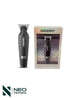 Машинка для стрижки Geemy GM-8055, Black Trimmer 4 насадки для регулировки длины