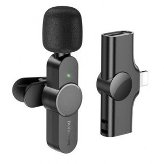 Беспроводной петличный микрофон Borofone BFK12 Iphone