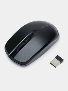 Беспроводная офисная мышь Metoo EOSE 2.4G, с бесшумными кнопками