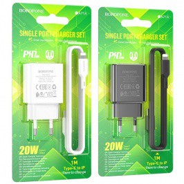 Зарядное устройство Borofone BA71A 20W