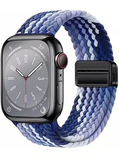 Ремешок нейлоновый с магнитной застёжкой для Apple Watch 3–9/SE/Ultra, 38–49 мм