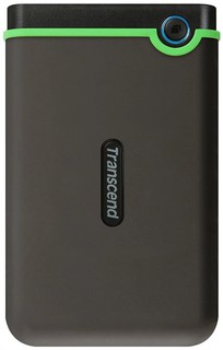 Внешний HDD Transcend StoreJet 25M3, USB 3.0, 1 ТБ, стальной серый