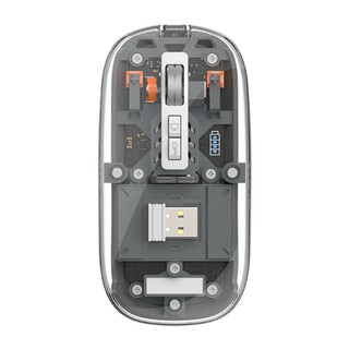 Беспроводная мышь Wiwu WM105 Crystal Wireless Mouse серая