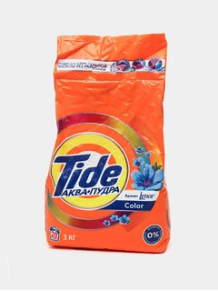 Стиральный порошок автомат "Tide Lenor", универсальный, 3 кг