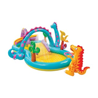 Детский надувной игровой бассейн INTEX 57135NP, 302х229 см