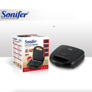 Вафельница 5 in 1, Sonifer SF-6151, антипригарное покрытие, с защитой от перегрева