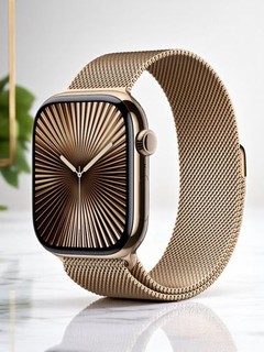 Apple Watch Series 10 – Умные часы с корпусом и миланским браслетом из титана