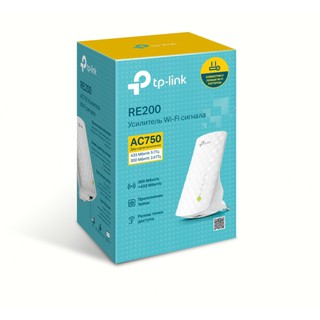 Wi-Fi усилители TP-Link Wi‑Fi RE200 AC750, белый